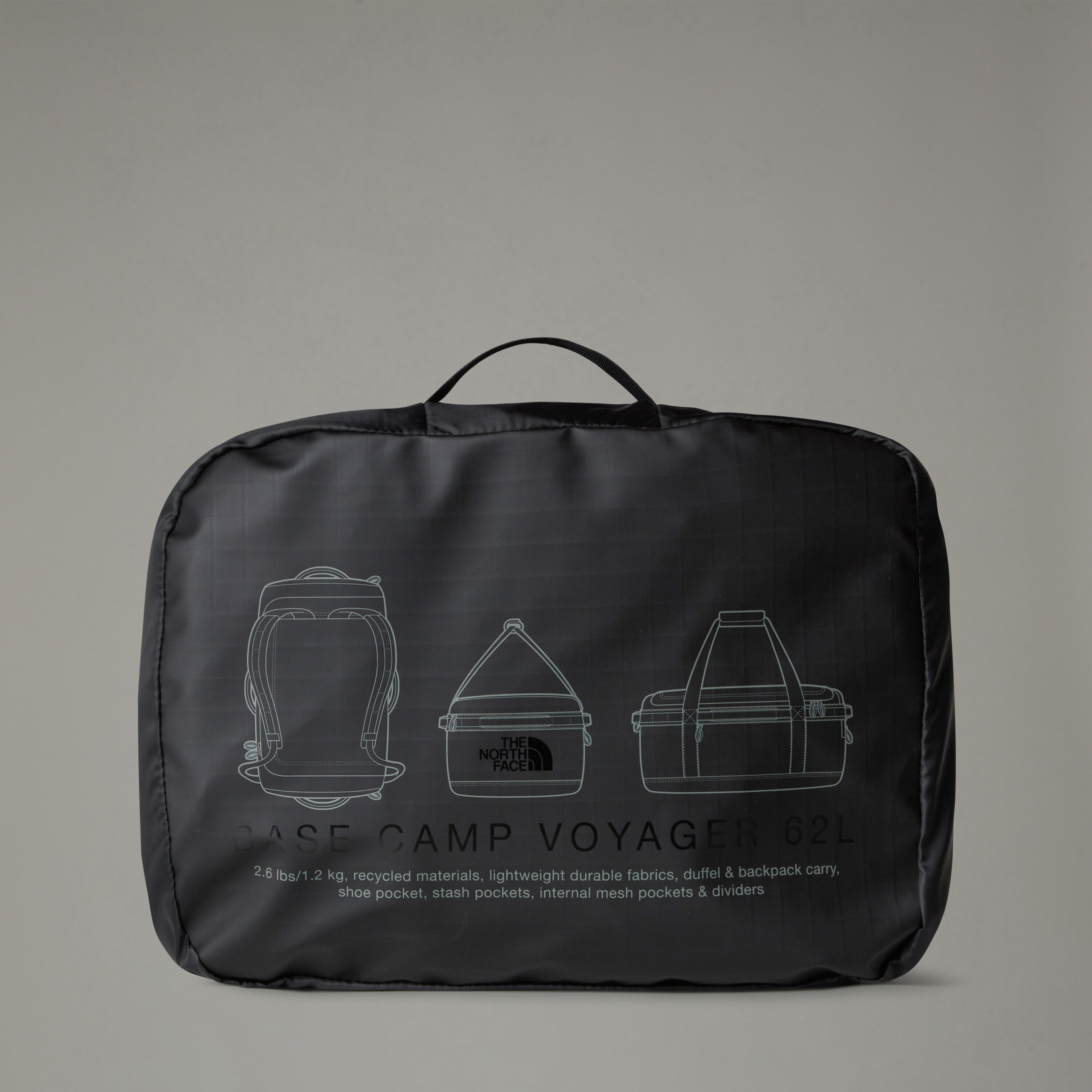 The North Face | Base Camp Voyager Duffel 62L NF0A52S3KT01 | The