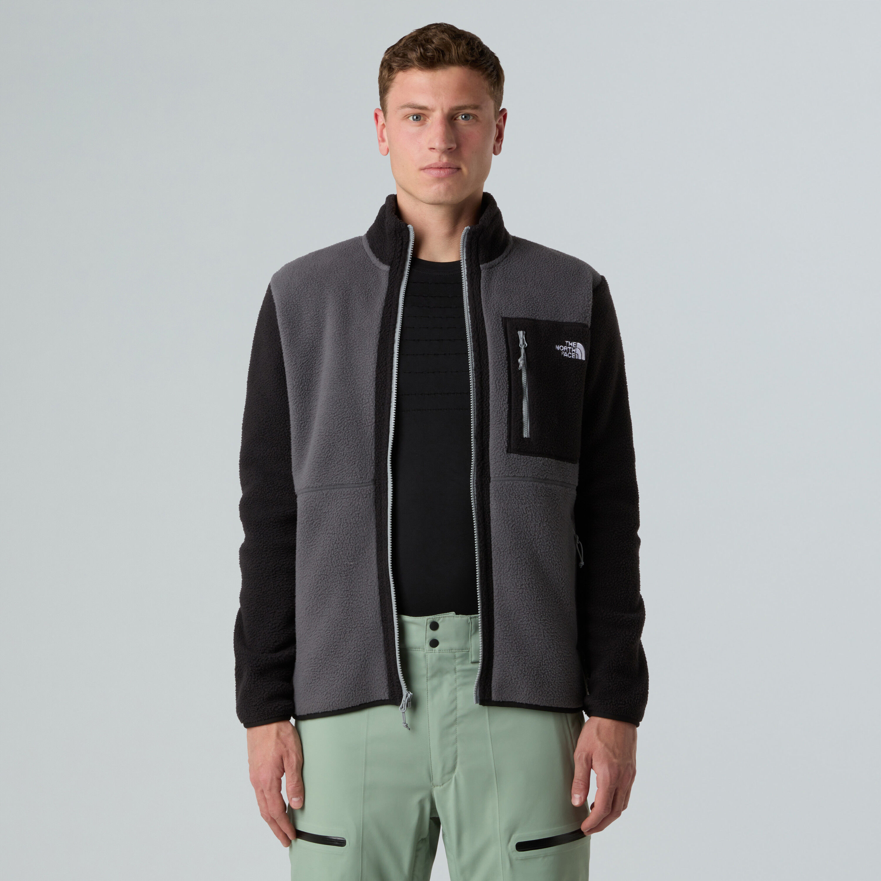 その他 SuperSeniorDelf BOY Superior Body (Slim) The North Face | Erkek Yumiori Tam Boy Fermuarlı Polar Mont