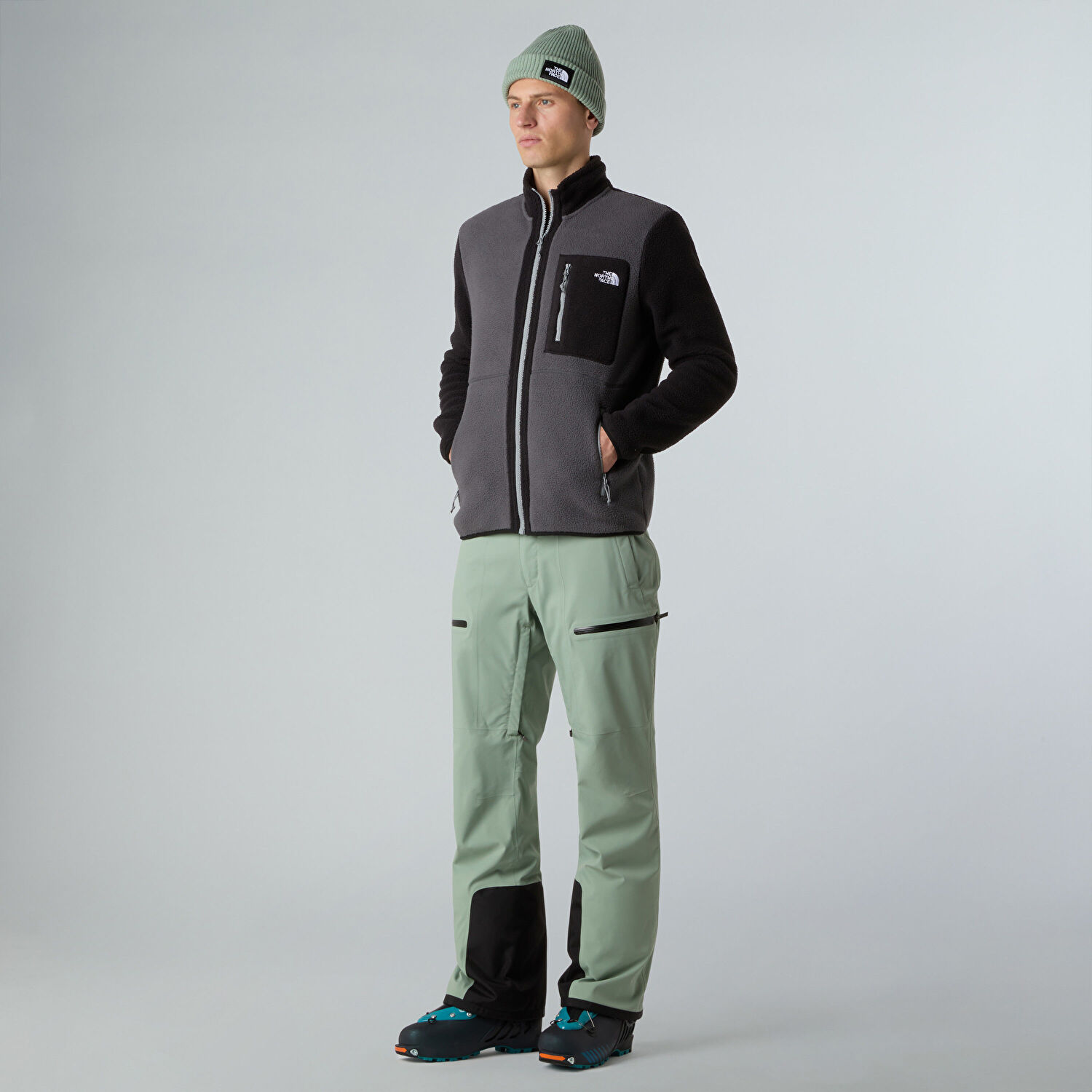 The North Face | Erkek Yumiori Tam Boy Fermuarlı Polar Mont