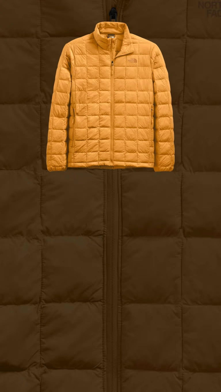 Athlete and filmmaker, Jimmy Chin, wears a ThermoBall<sup>™</sup> Jacket while preparing for a winter expedition.